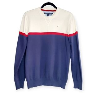 Tommy Hilfiger Kid's Navy and White Sweater